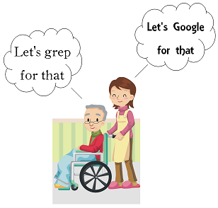 Google vs. Grep